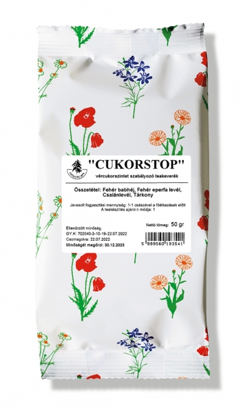 CUKORSTOP (VÉRCUKORSZINT SZABÁLYOZÓ) 50 g