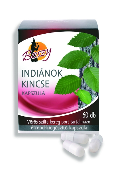 INDIÁNOK KINCSE (VÖRÖS SZILFAKÉREG) KAPSZULA