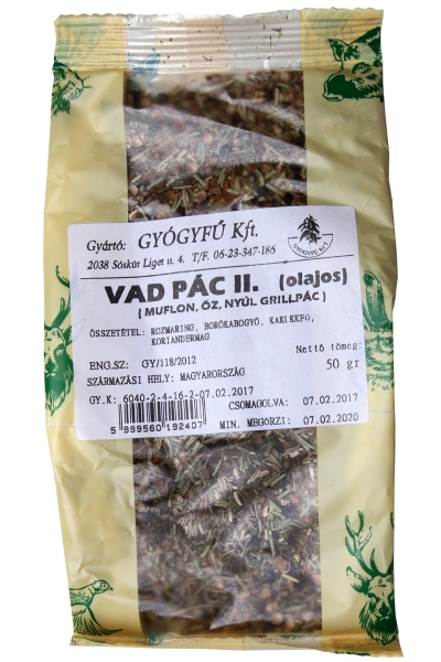 VADPÁC II. (OLAJOS) 50 g